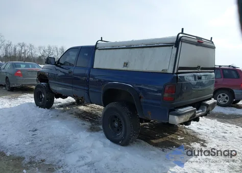 2001 Dodge Ram 2500 St из США, поврежденный, VIN 1B7KF23621J593746